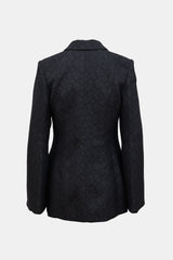 Smythe Floral Jacquard Blazer