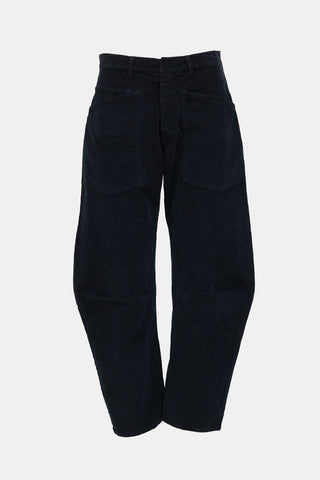 Nili Lotan Corduroy Barrel Leg Pant
