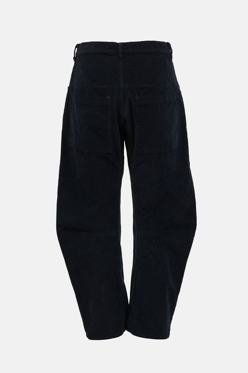 Nili Lotan Corduroy Barrel Leg Pant