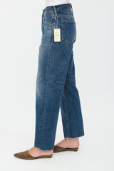 Chimala Distressed Straight Leg Jeans