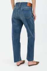 Chimala Distressed Straight Leg Jeans