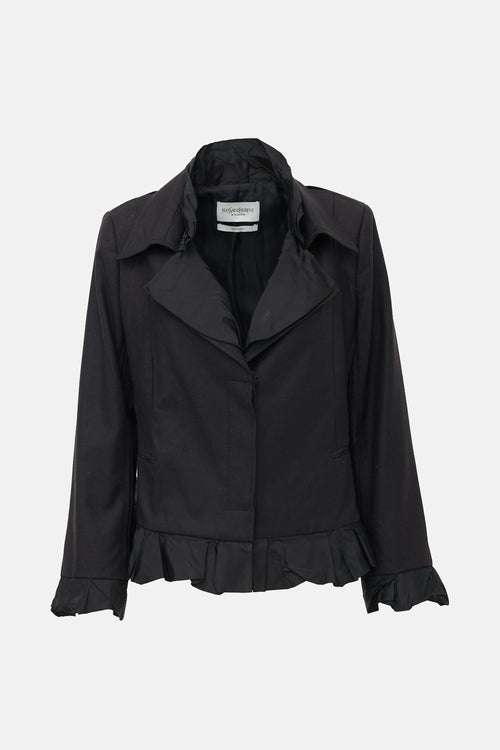 Saint Laurent 2002 Wool & Cashmere Blazer