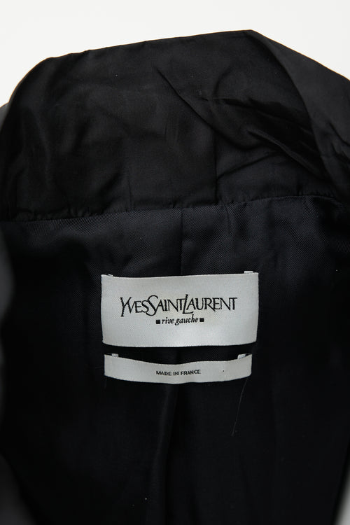 Saint Laurent 2002 Wool & Cashmere Blazer