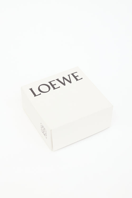 Loewe Anagram Logo Brooch