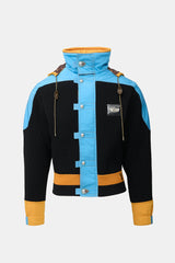 Louis Vuitton Wool Knit & Nylon Jacket