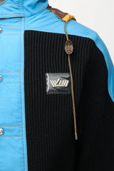 Louis Vuitton Wool Knit & Nylon Jacket