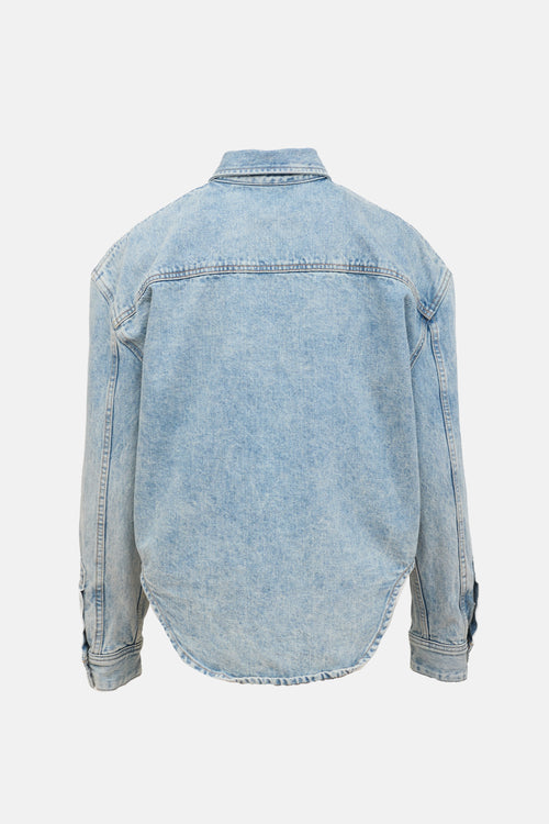 WARDROBE.NYC Oversized Denim Shirt