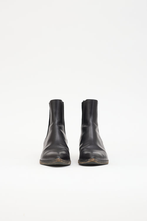 Dries Van Noten Leather Chelsea Boot