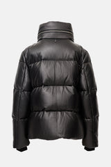 Mackage Leather Puffer Jacket
