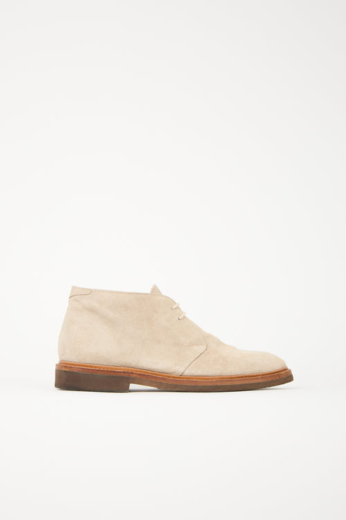 Brunello Cucinelli Suede Desert Boot