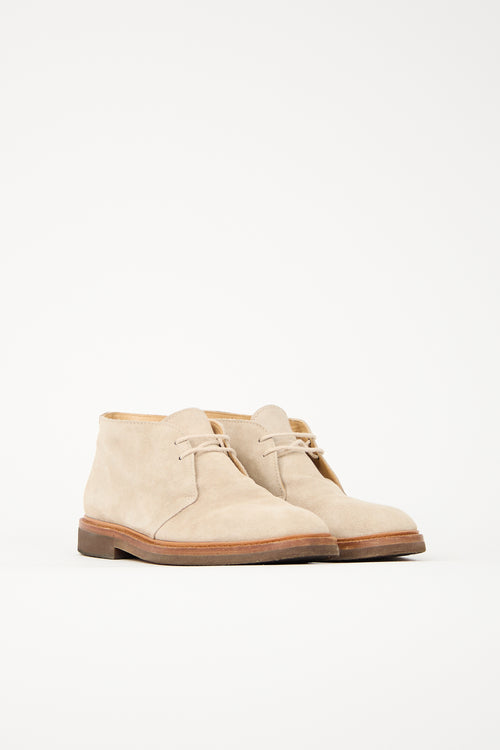 Brunello Cucinelli Suede Desert Boot