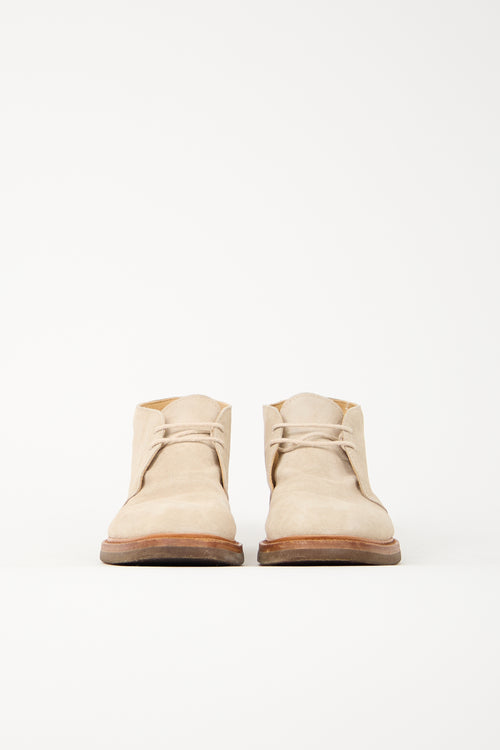Brunello Cucinelli Suede Desert Boot