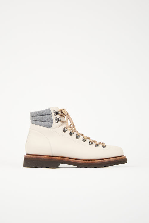 Brunello Cucinelli Leather Mountain Boot