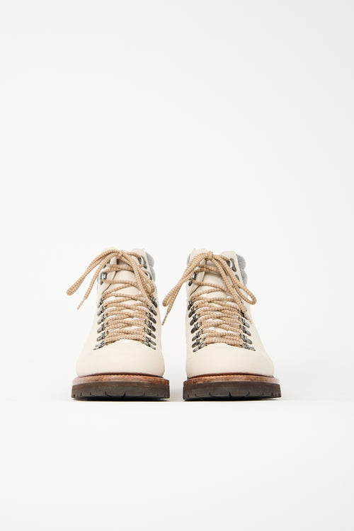 Brunello Cucinelli Leather Mountain Boot