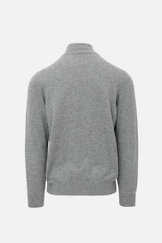 Brunello Cucinelli Cashmere Half Zip Sweater