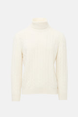 Aurelien Merino Wool Cable Knit Sweater