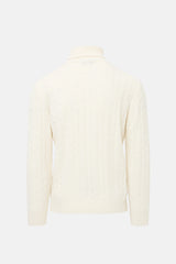 Aurelien Merino Wool Cable Knit Sweater