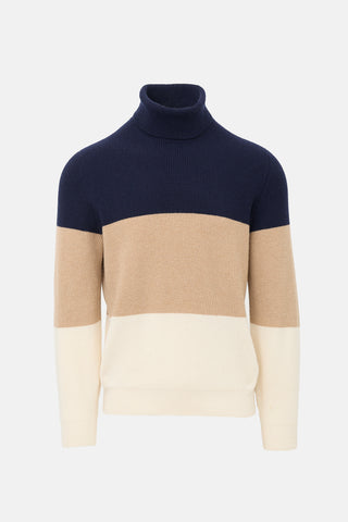 Brunello Cucinelli Cashmere Colour Block Sweater