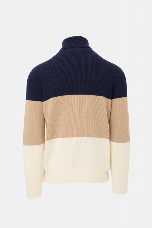 Brunello Cucinelli Cashmere Colour Block Sweater