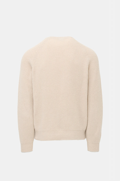 Brunello Cucinelli Cashmere Ribbed Knit Sweater