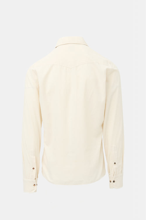 Brunello Cucinelli Corduroy Leisure Fit Shirt