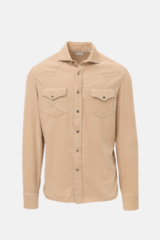 Brunello Cucinelli Corduroy Easy fit Shirt