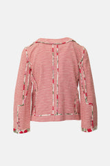 Dolce & Gabbana Patterned & Ruffled Jacket