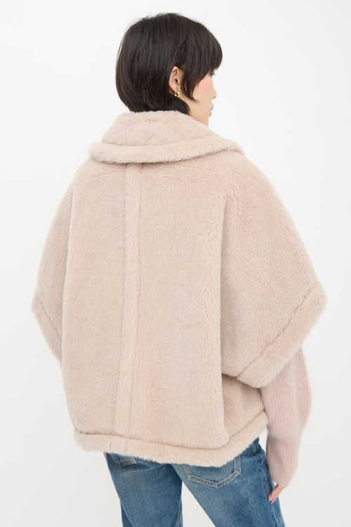 Max Mara Teddy Newterzo Cape Jacket