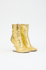 Fendi Leather First Boot