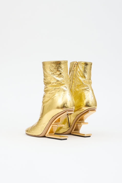 Fendi Leather First Boot