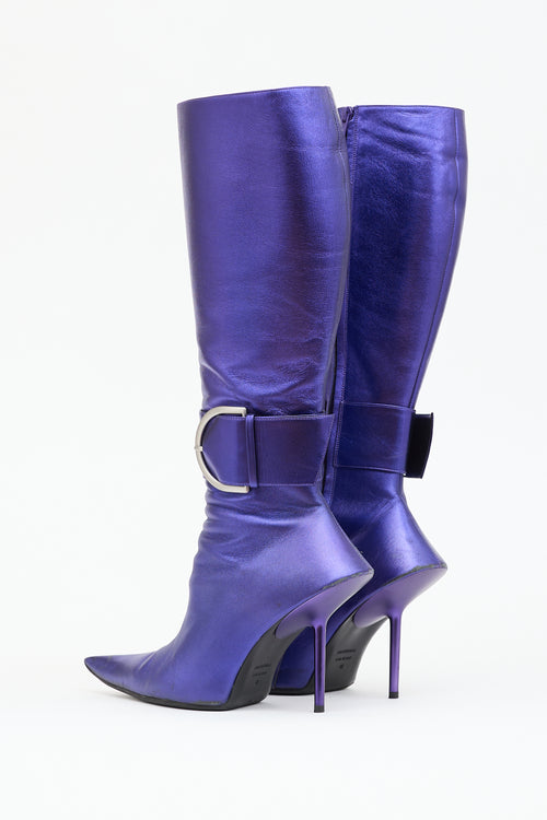 Balenciaga Leather Essex Boot