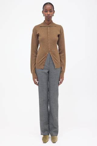 Lemaire Wool Jersey Cardigan