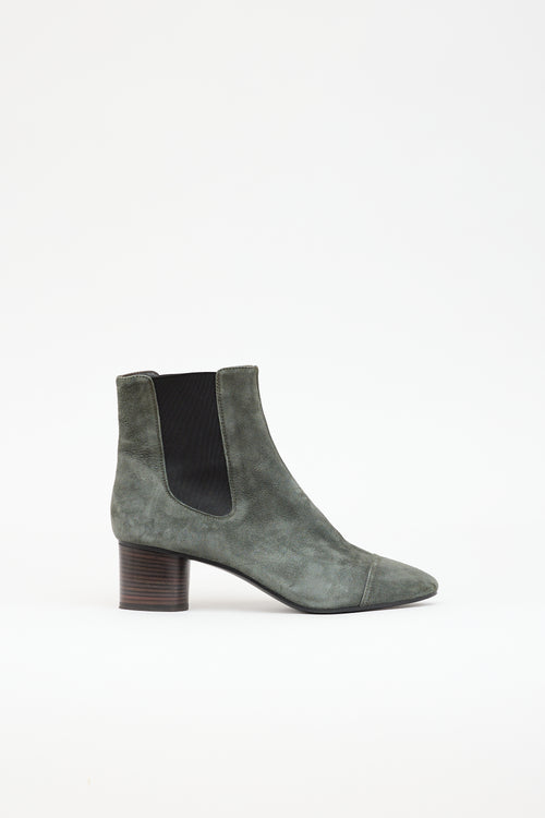 Isabel Marant Suede Chelsea  Boot