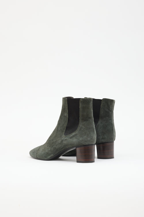 Isabel Marant Suede Chelsea  Boot