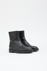 Gucci Leather Edith GG Boot