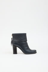 Louis Vuitton Leather Monogram Empreinte Boot