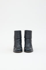 Louis Vuitton Leather Monogram Empreinte Boot