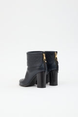 Louis Vuitton Leather Monogram Empreinte Boot
