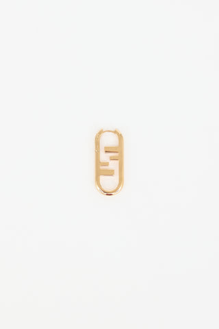 Fendi Single O'Lock FF Earring