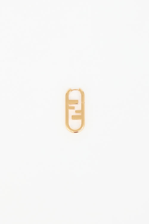 Fendi Single O'Lock FF Earring