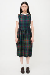 Shrimps Wool Tartan Rowan Dress