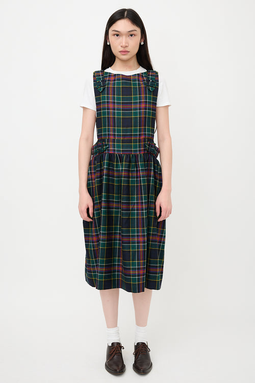 Shrimps Wool Tartan Rowan Dress