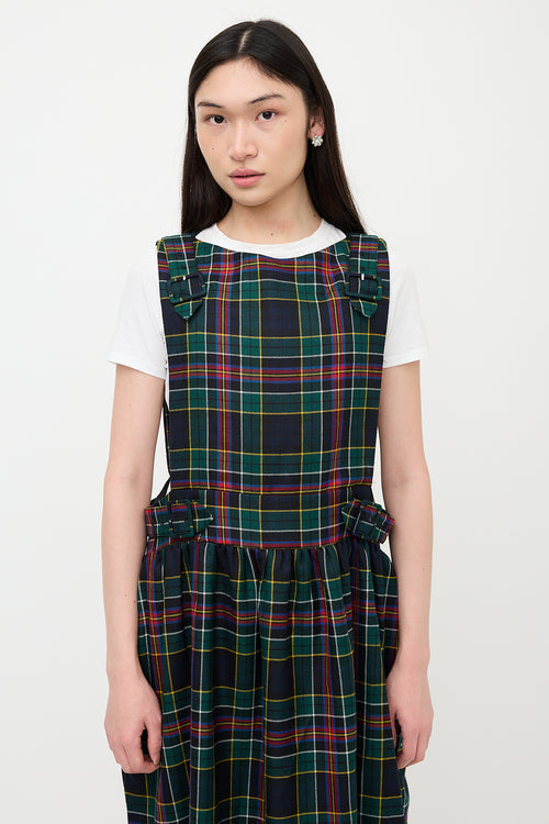 Shrimps Wool Tartan Rowan Dress
