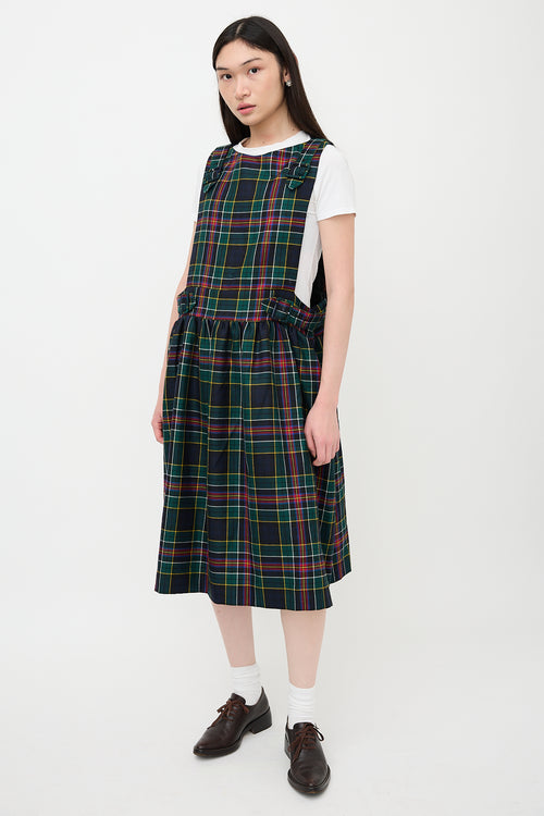 Shrimps Wool Tartan Rowan Dress