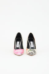Jimmy Choo X Off-White PVC Floral Pump