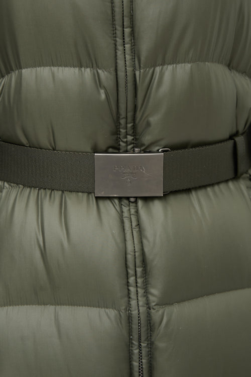 Prada Sport 2012 Down Belted Coat