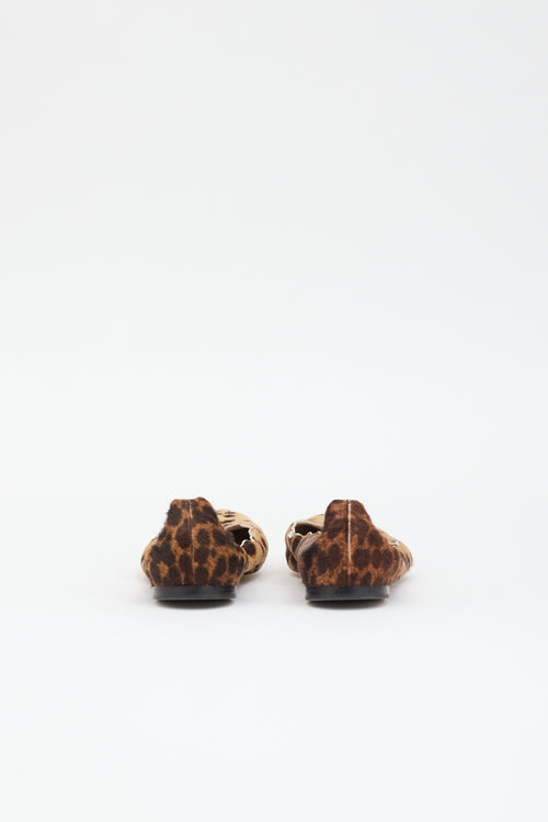 Chloé Printed Lauren Ballet Flat