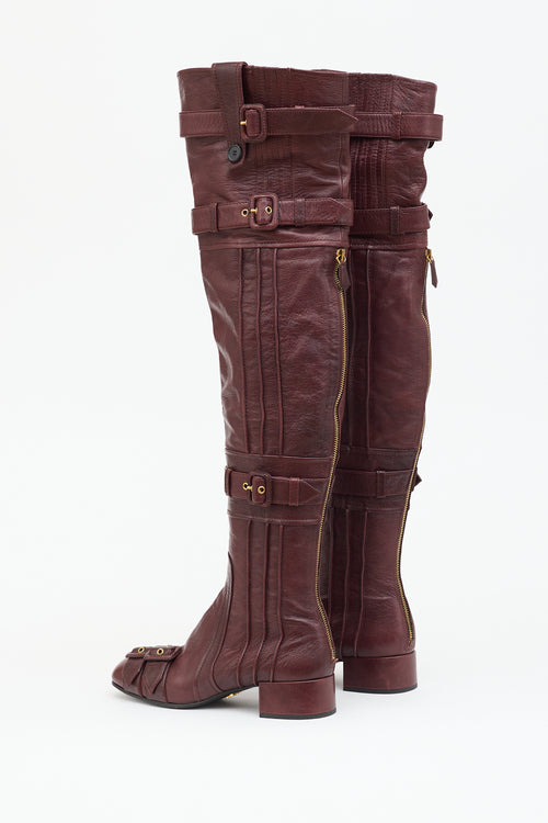 Prada FW 2017 Leather Boot