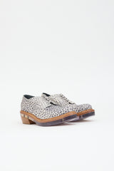 Simone Rocha Suede Printed Oxford