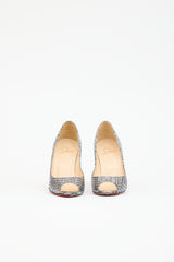 Christian Louboutin Leather Embossed Pump
